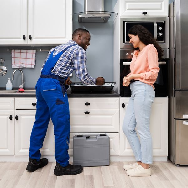 can you provide an estimate for cooktop repair before beginning any work in Harvard MA